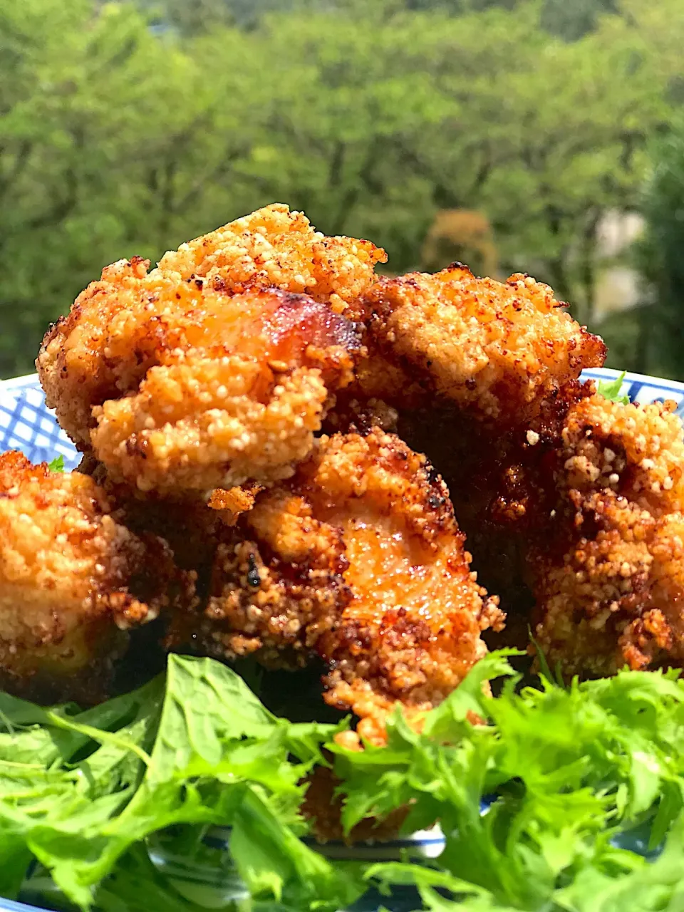 鶏肉のしんびき粉揚げ|シュトママさん