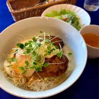 ハンバーグ丼♡|さやかさん