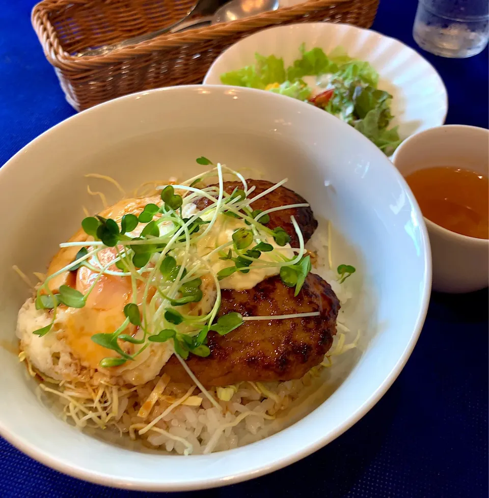 ハンバーグ丼♡|さやかさん