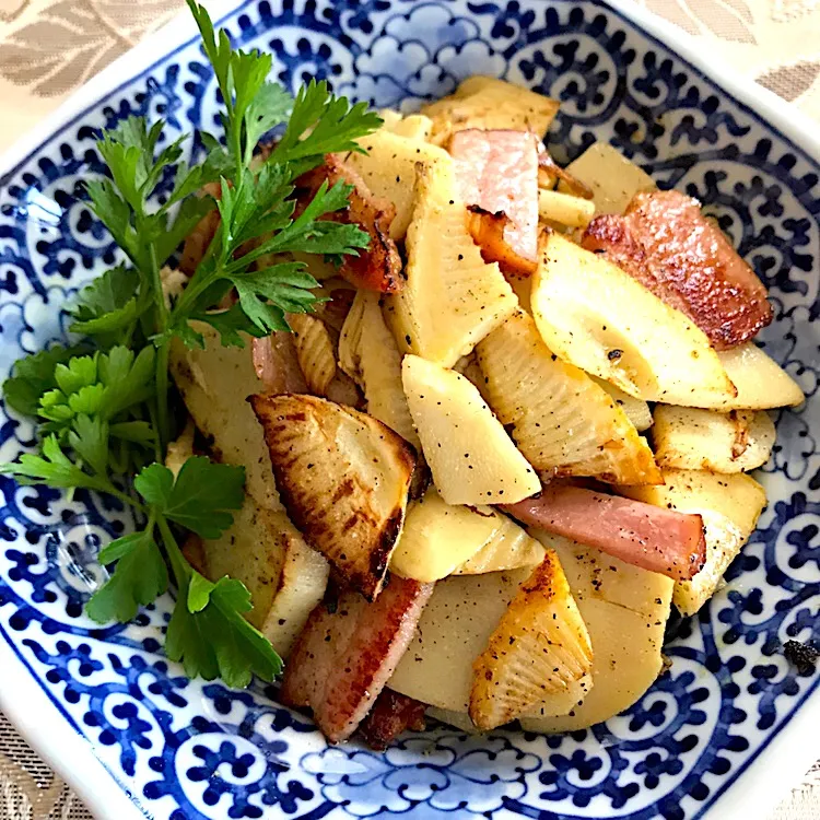 ゆっこさんの料理 和風筍ペペロン♪|ももさん