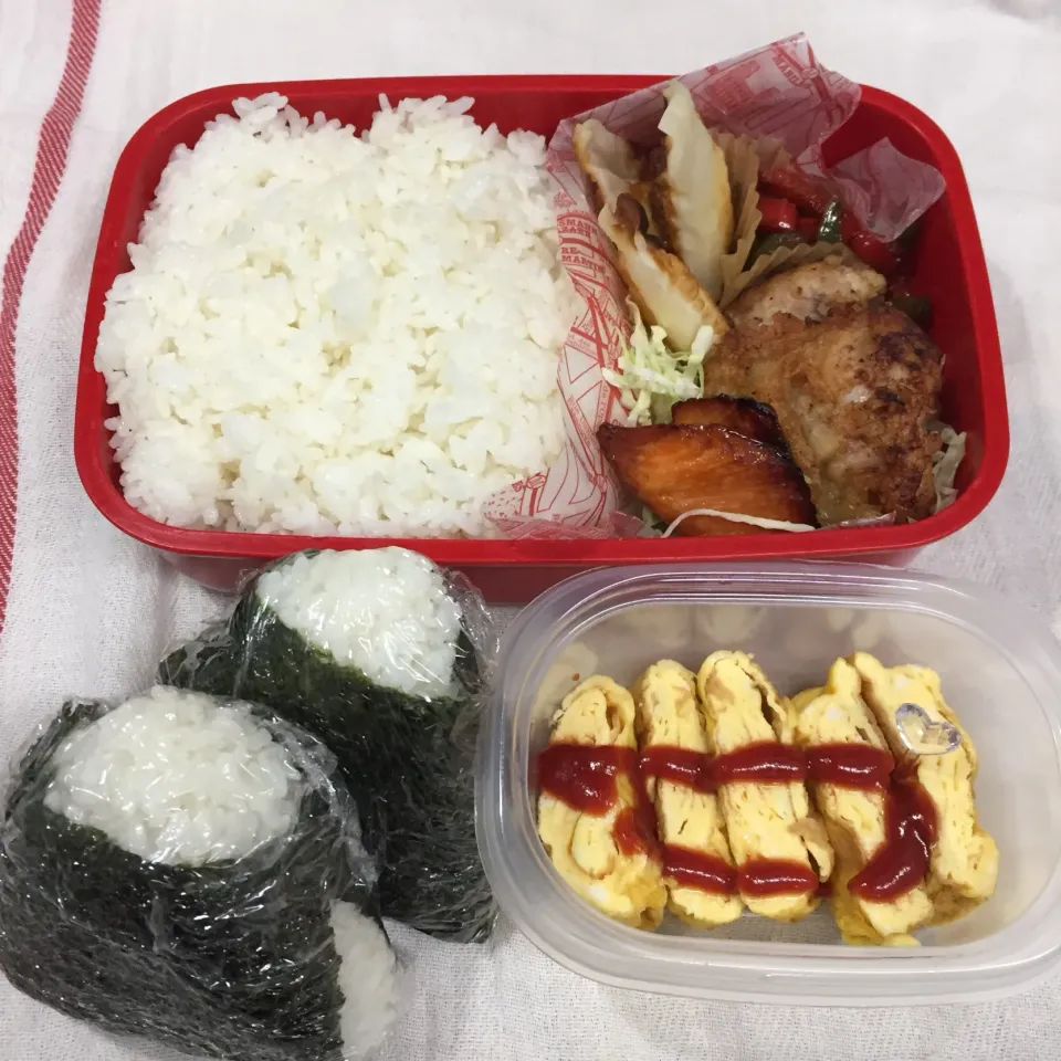 Snapdishの料理写真:男子高校生弁当No.565今日も感謝弁当|mickyさん