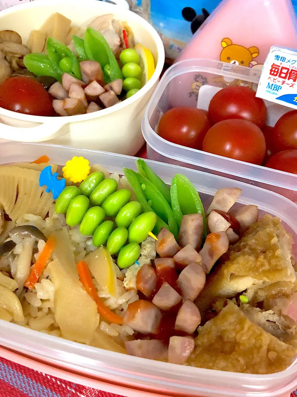 お弁当😋筍ご飯
近所の筍が取れましたぁ〜。|harumakiさん