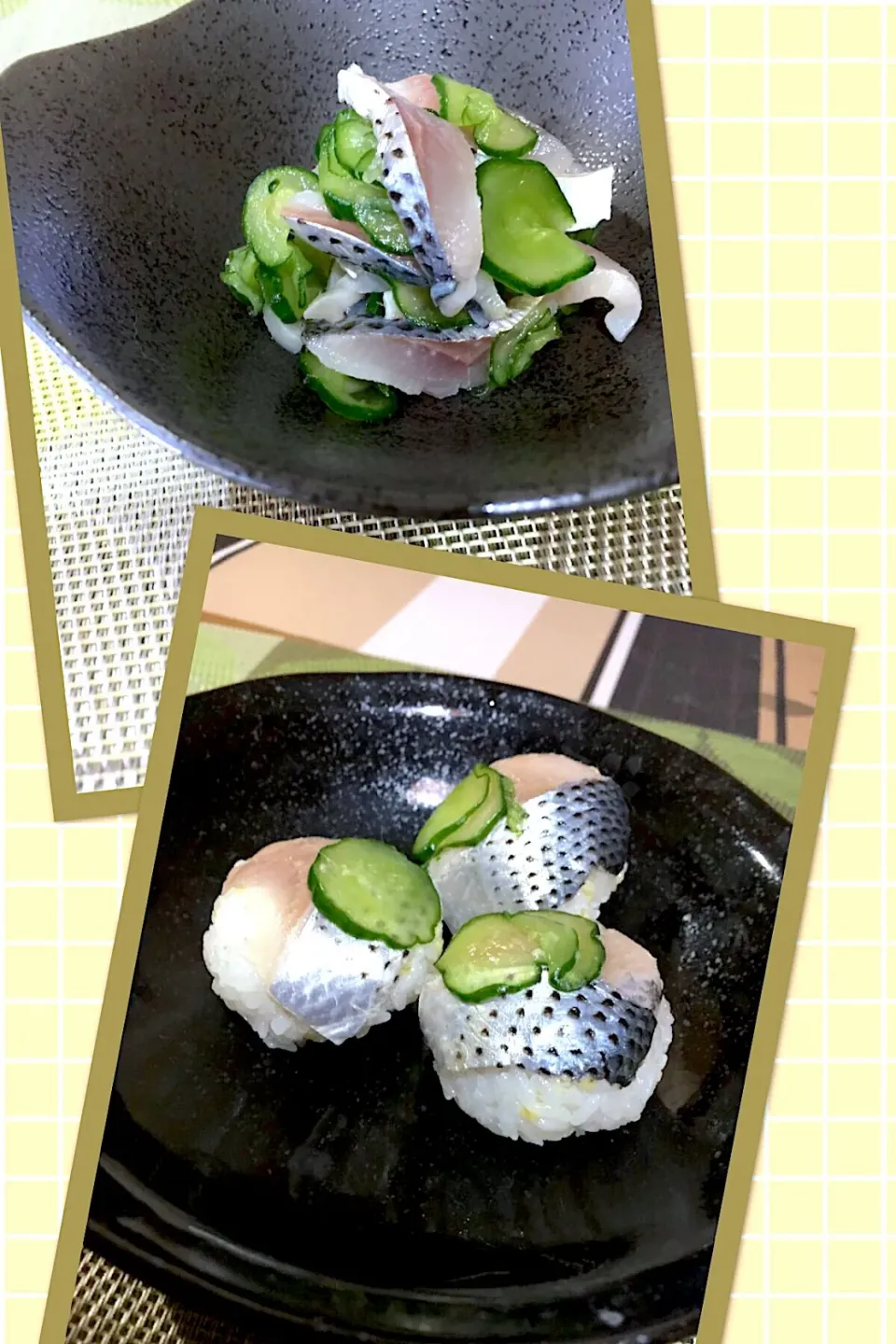 コノシロ堪能ちう🐟🐟
🌿酢の物 & 手まり寿司
#コノシロ|🌿ぴぴさん