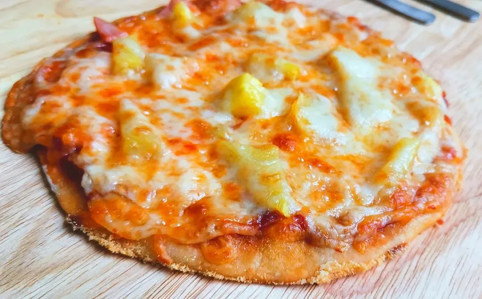 Snapdishの料理写真:Hawaiian pizza|Jorge Bernal Márquezさん