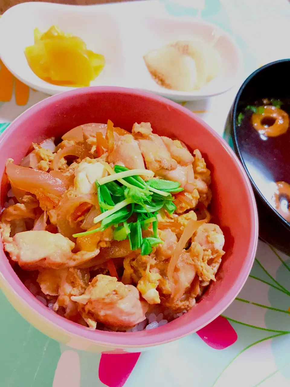 親子丼(♡ ˘⌣˘)|美羽さん