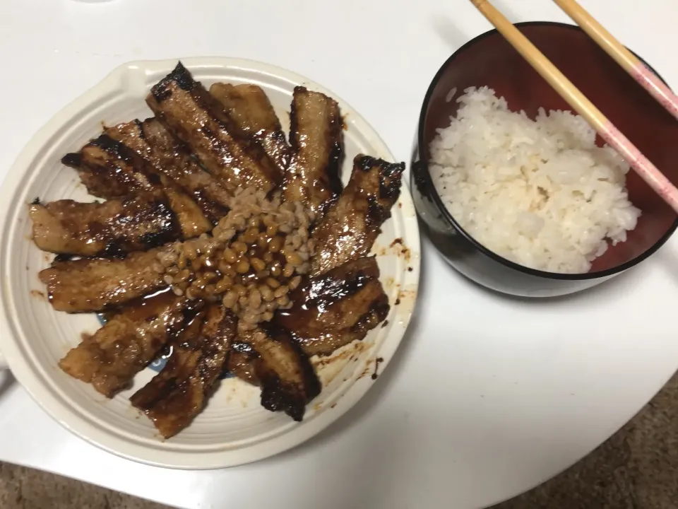 Snapdishの料理写真:男の焼肉定食|粳田 雅浩さん