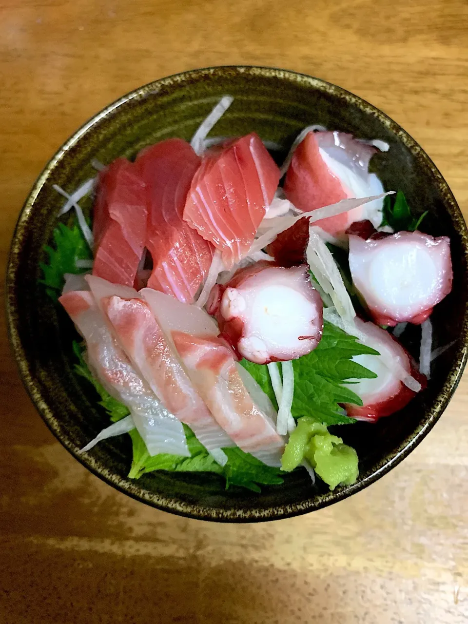 ☆海鮮丼☆〜鯛、マグロ、蛸〜|☆はんみちゃん☆さん