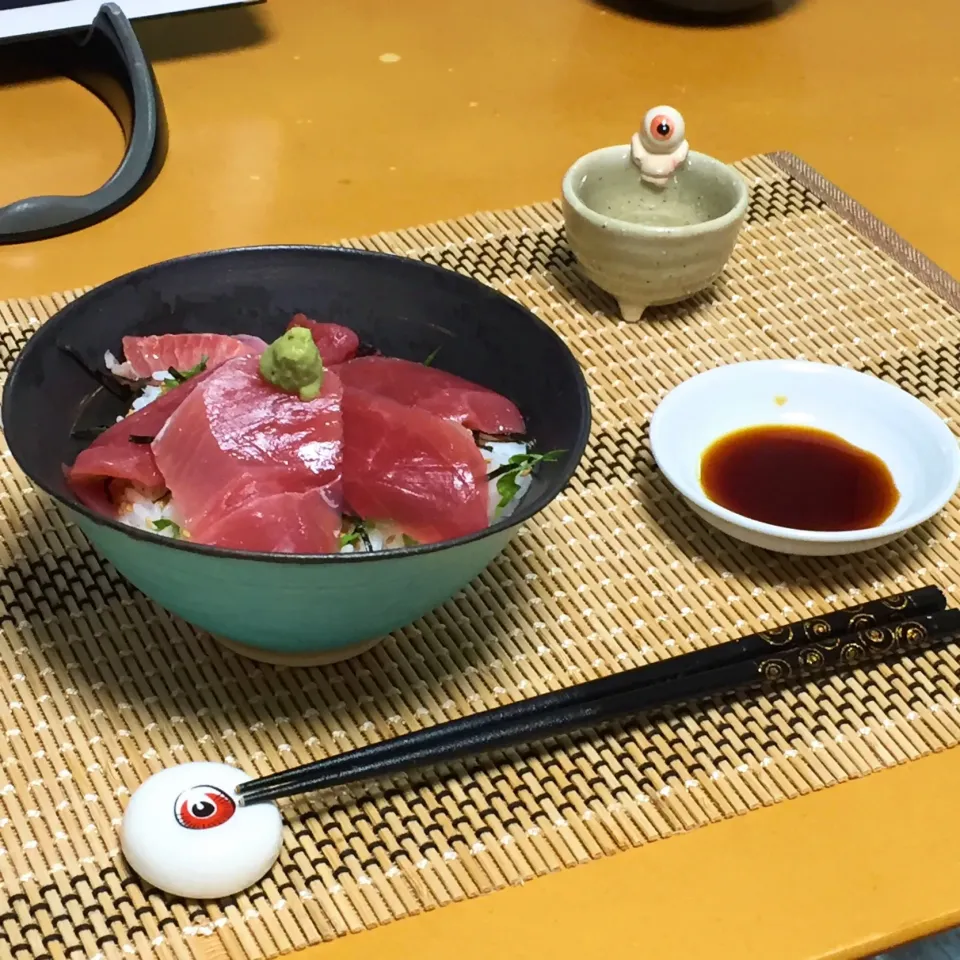 マグロの切り落とし丼!  (^-^)|Kei Satoさん