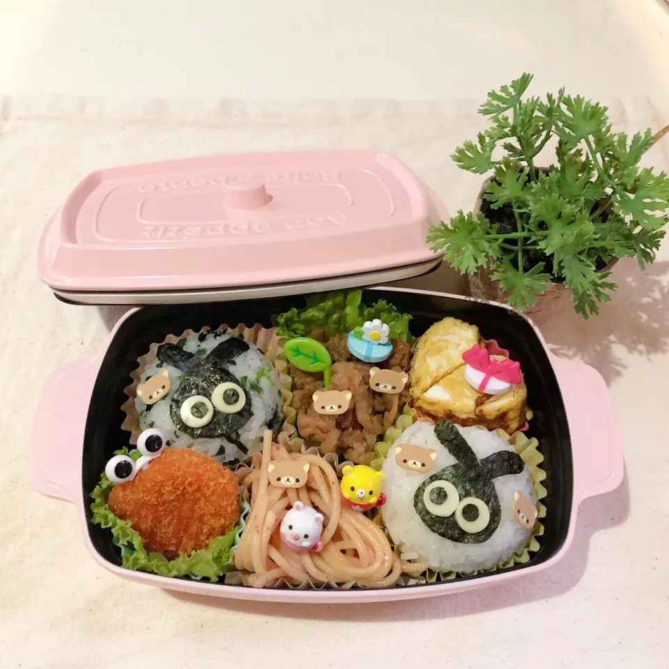 Snapdishの料理写真:4/24❤︎娘のお弁当❤︎ 🌱✨
#今日のお弁当 #弁当 #お昼ごはん #娘弁当 #ランチ|Makinsさん