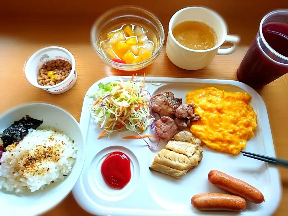 Snapdishの料理写真:出張中の朝🌅
朝食はホテルバイキング☕😃☀️|yokoさん