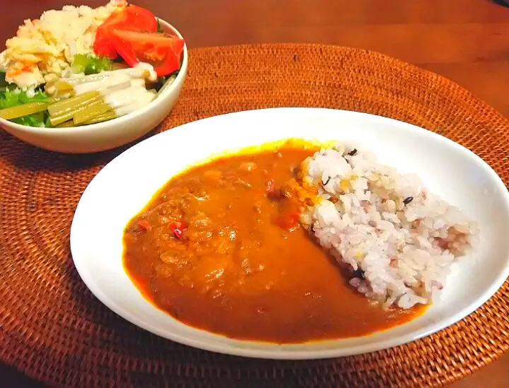 大豆のお肉のキーマカレー|いろどり☆さん