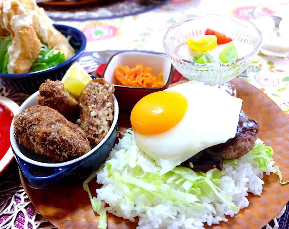 ロコモコ丼❣️|ぴーちゃんさん