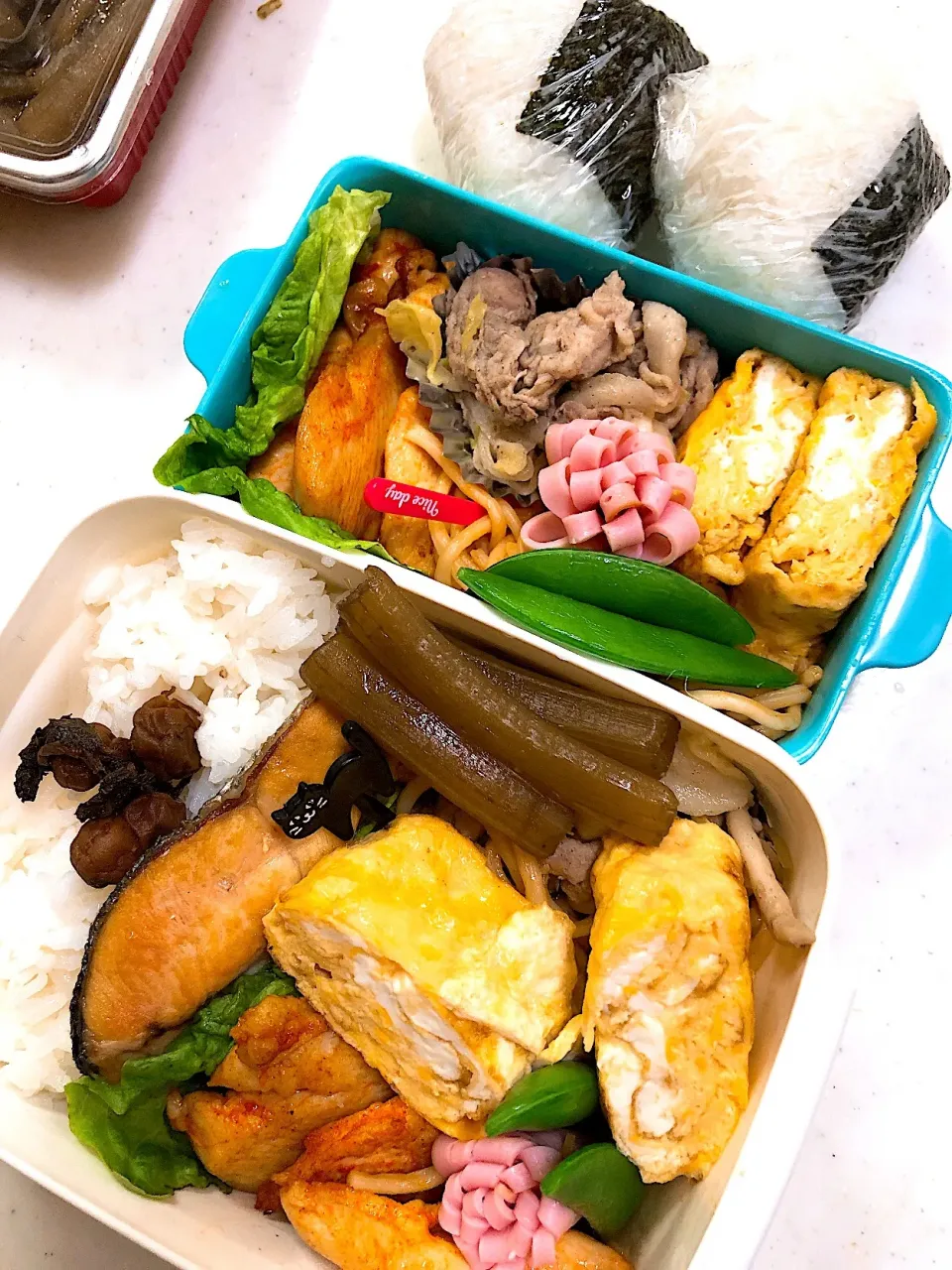 #毎日のお弁当  #旦那弁当  #娘弁当|momonokiさん