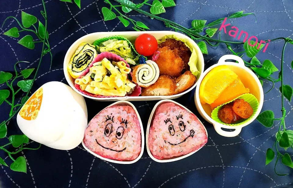 遠足弁当　#カラーラップ|かのりさん