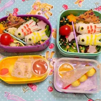 こいのぼり弁当❤|じゃぱまさん