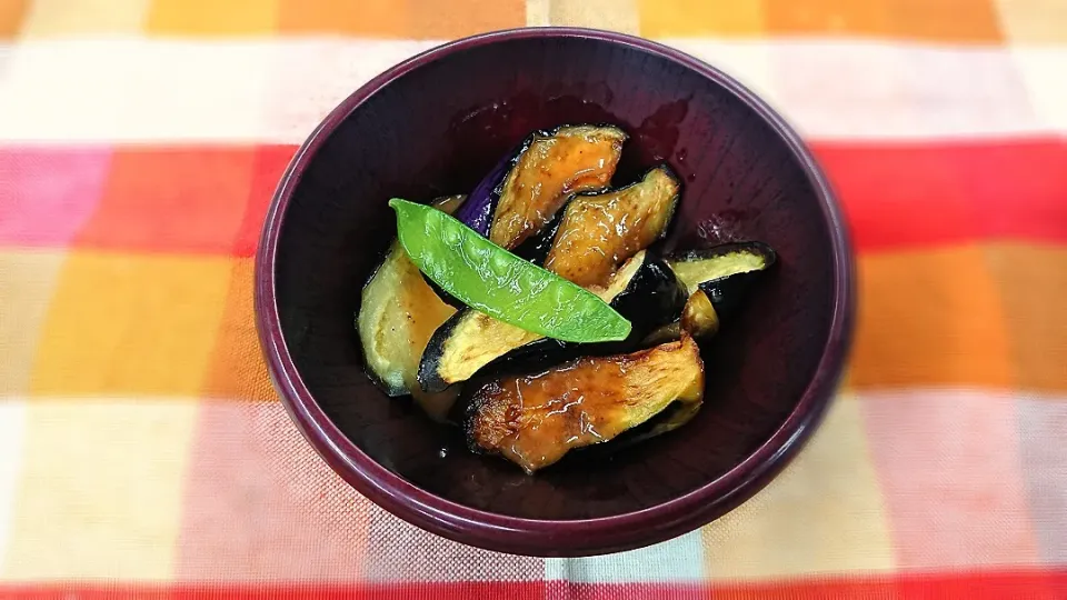 揚げなすのごまポン酢冷麺がけ|よっしー(=^ェ^=)さん