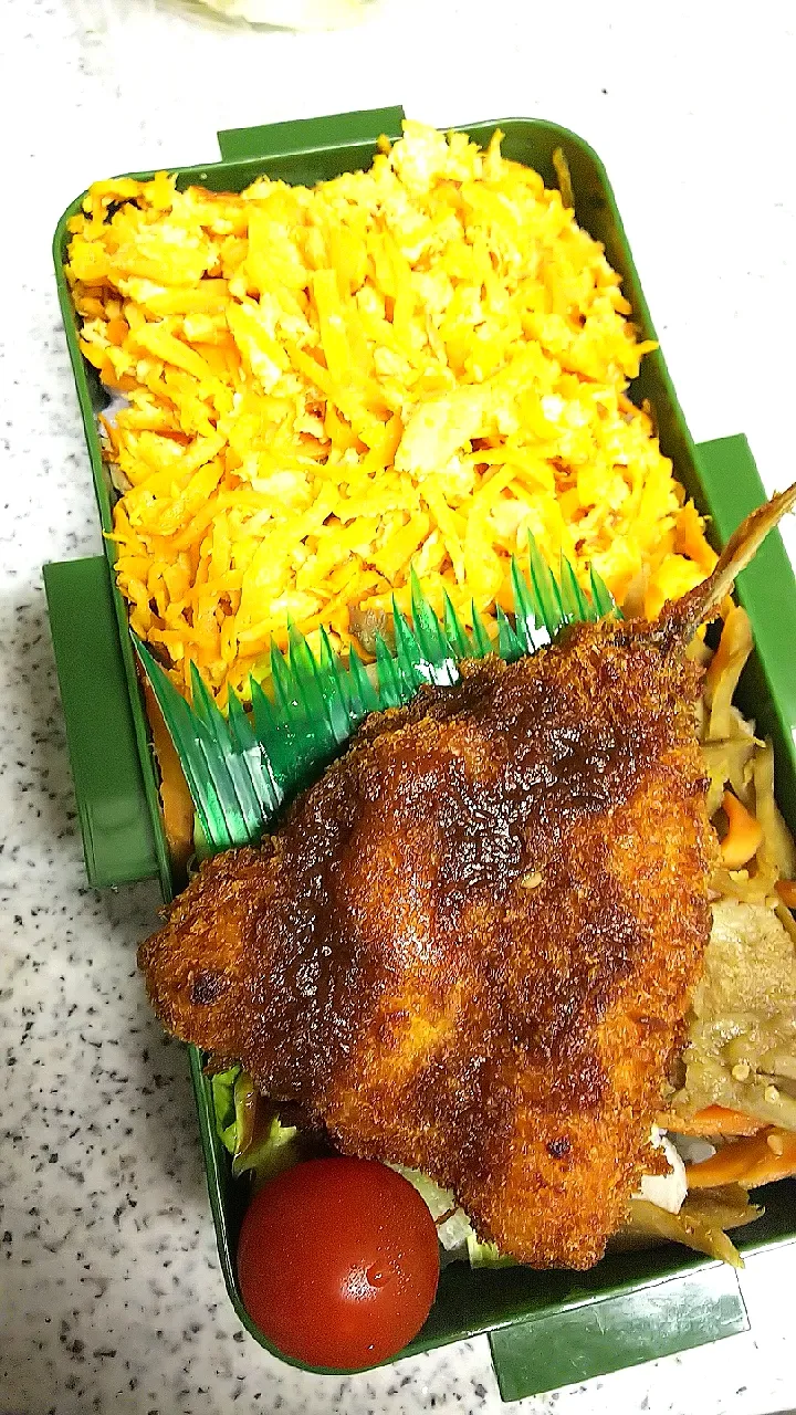 Snapdishの料理写真:夫お弁当|かねしろ食堂さん