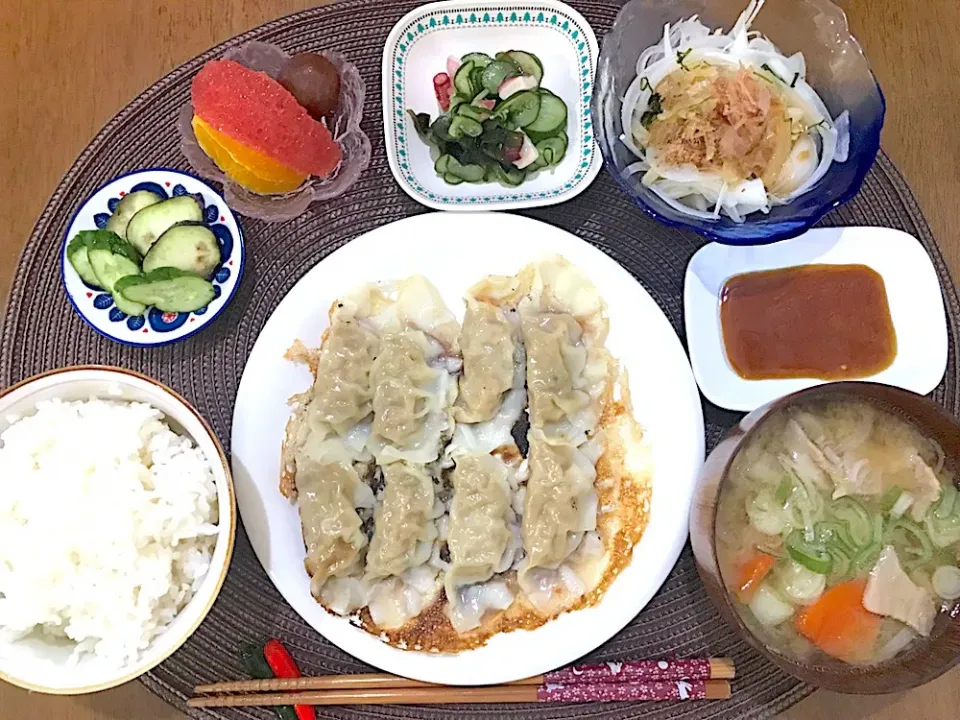 餃子定食|ゆうかさんさん