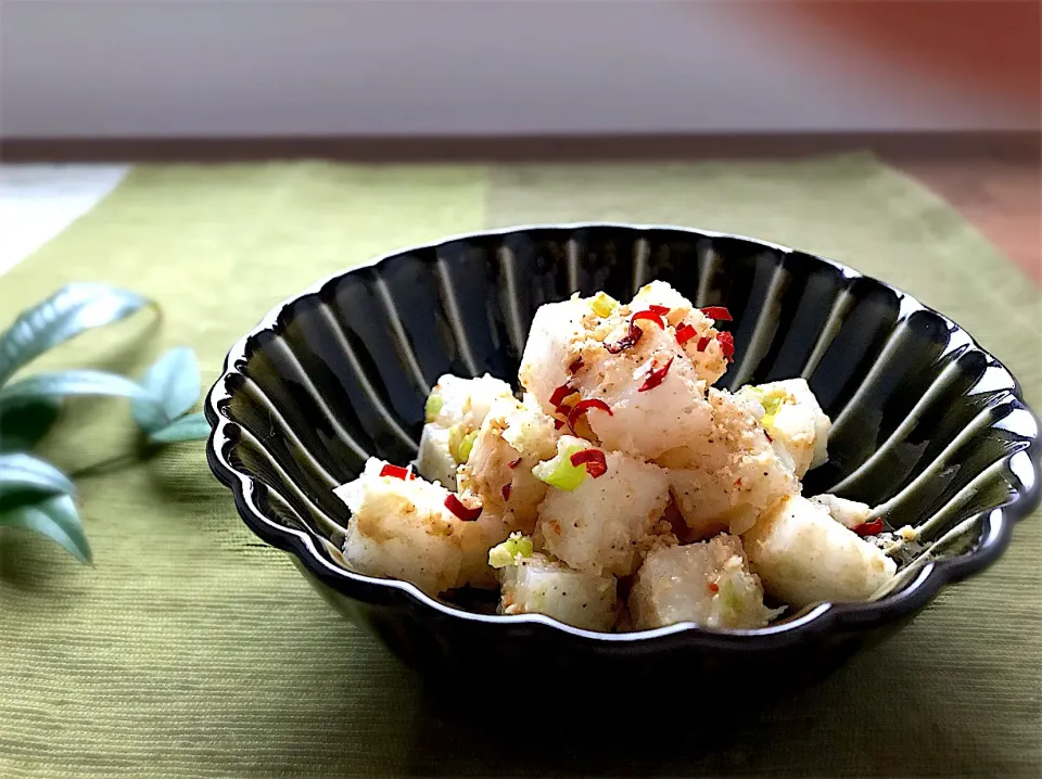 あいの料理 大根とタコとキュウリの韓国風和えもの|あいさん