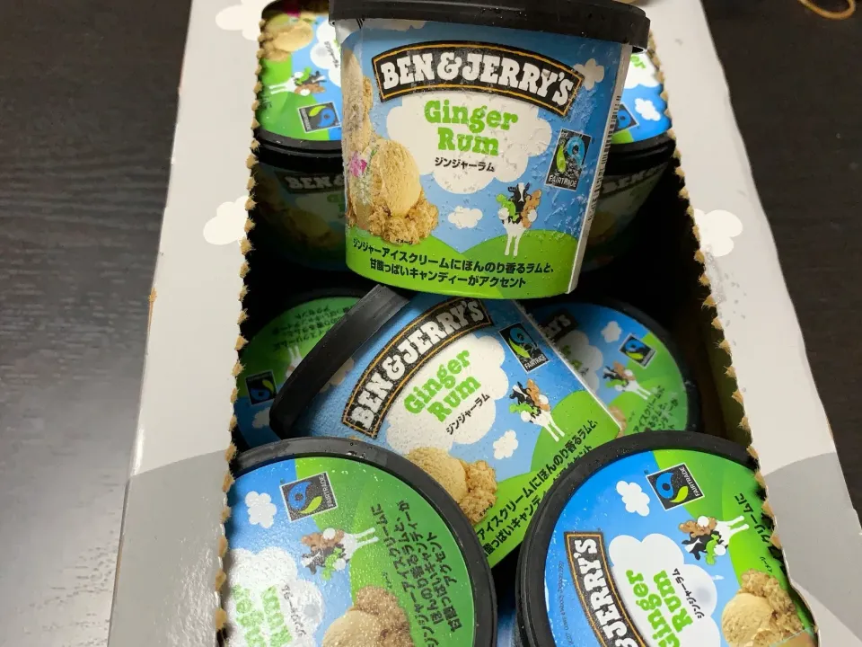 BEN&JERRY'S🍨Ginger Rum|yumyum😋さん