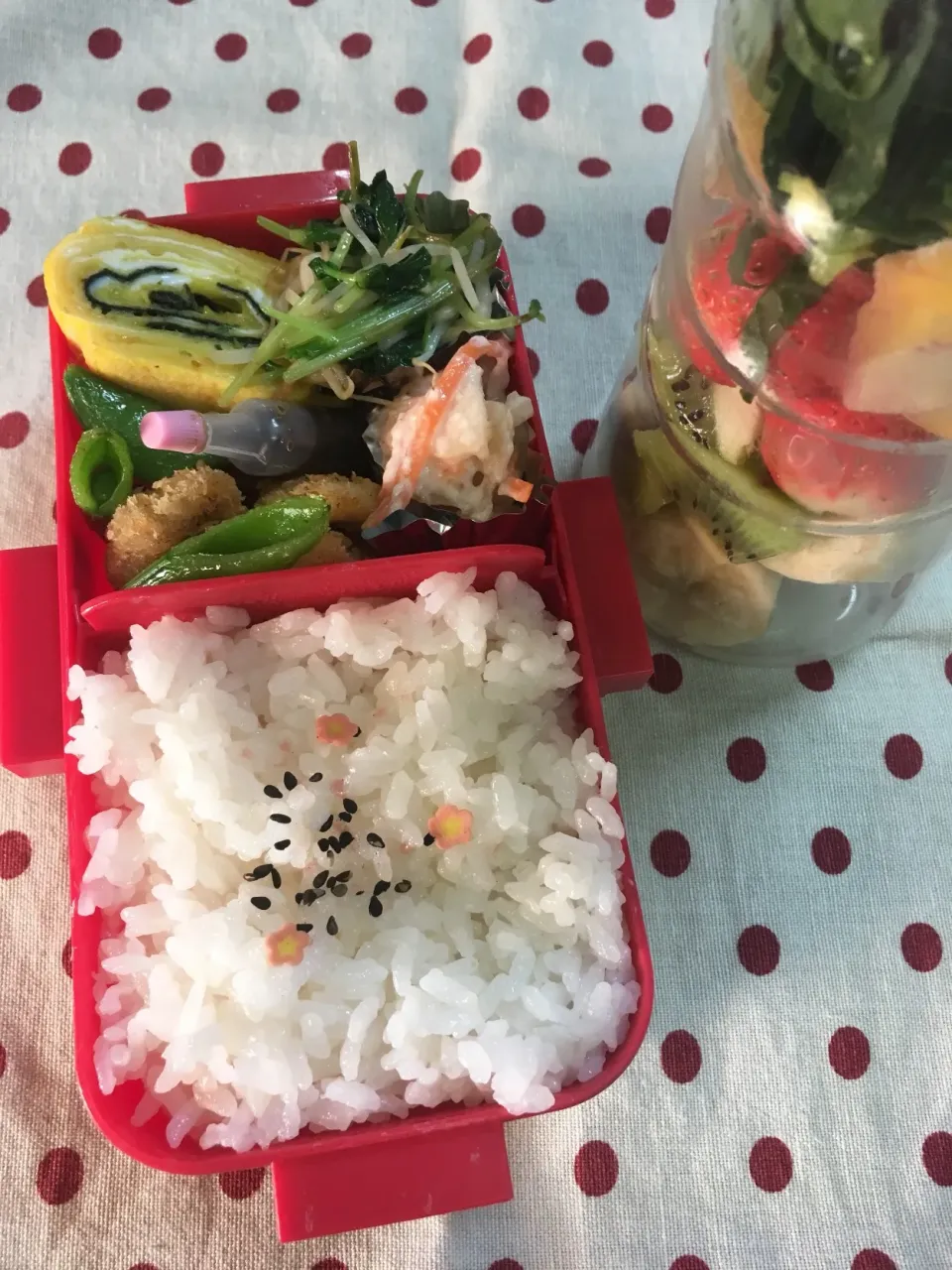 Snapdishの料理写真:4月25日 GWまで あと2日弁当🍱|sakuramochiさん