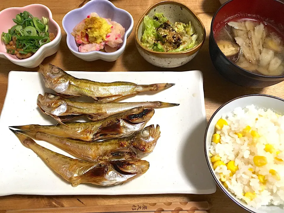 ハタハタ定食( ＾∀＾)|かおちゃんさん