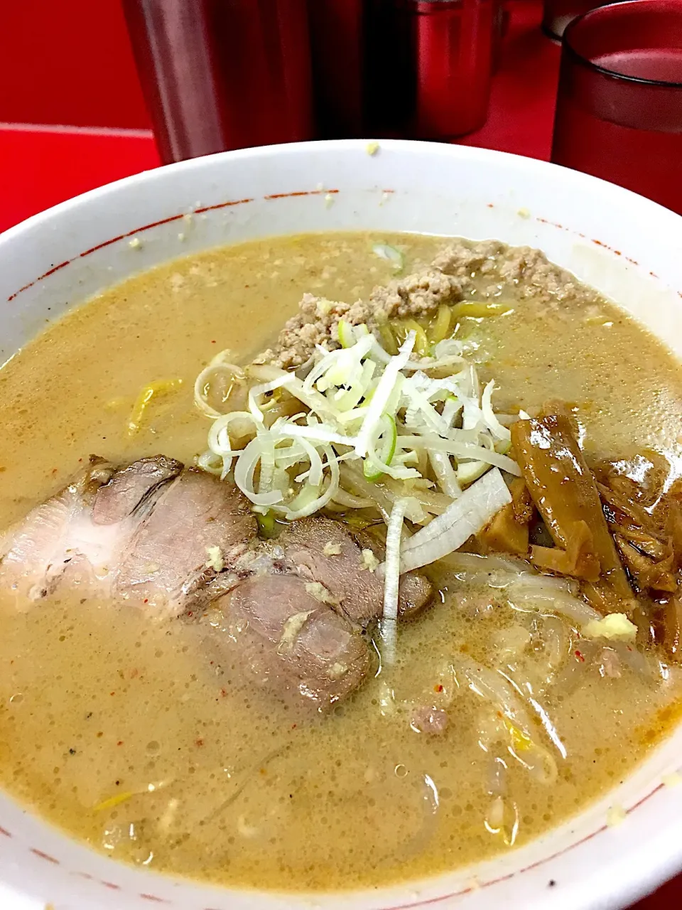 Snapdishの料理写真:みずきの焼き味噌ラーメン＠横浜 伊勢佐木長者町|Yasuhiro Koikeさん