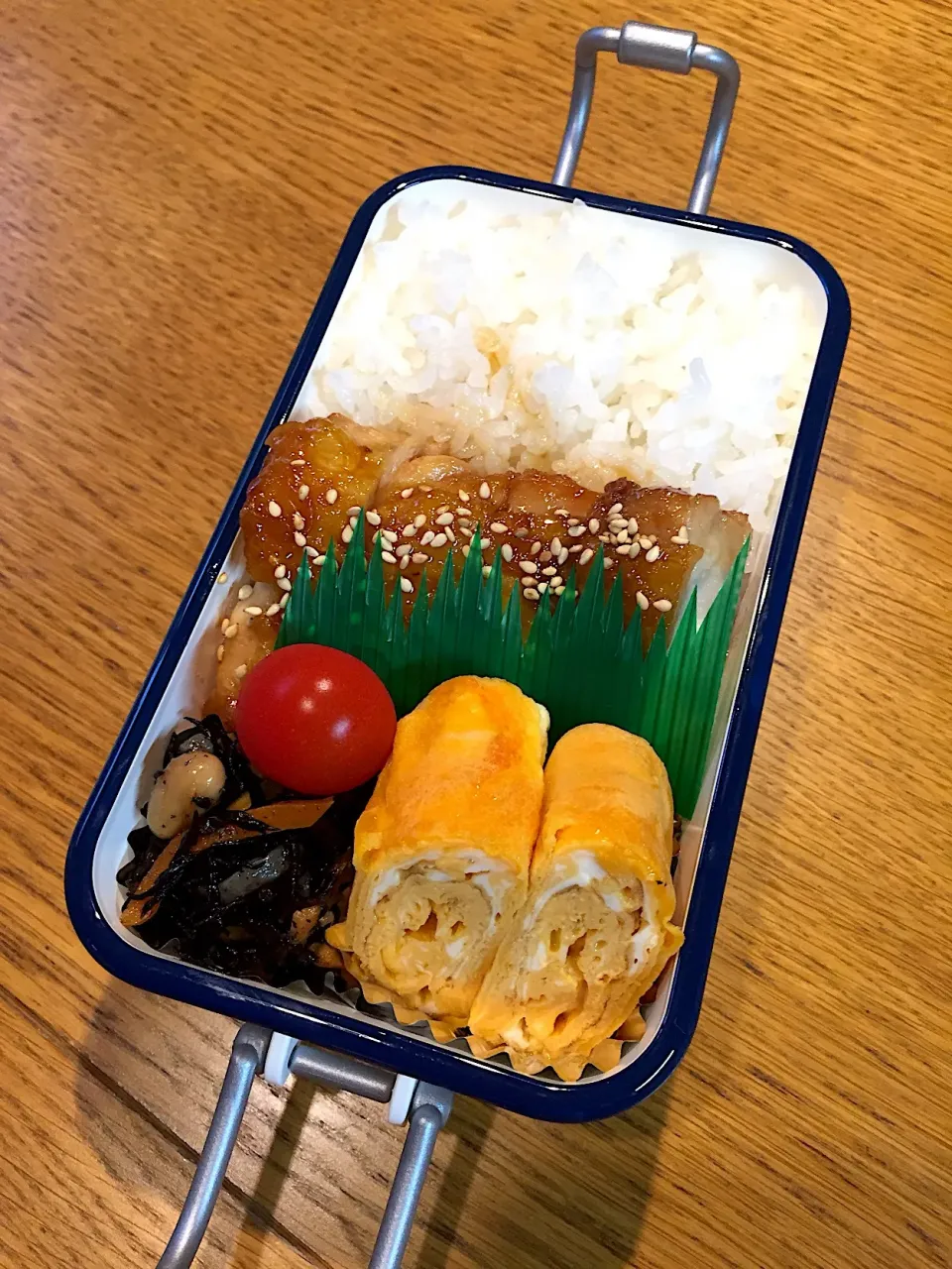 JK弁当  鶏の照り焼き|まつださんさん