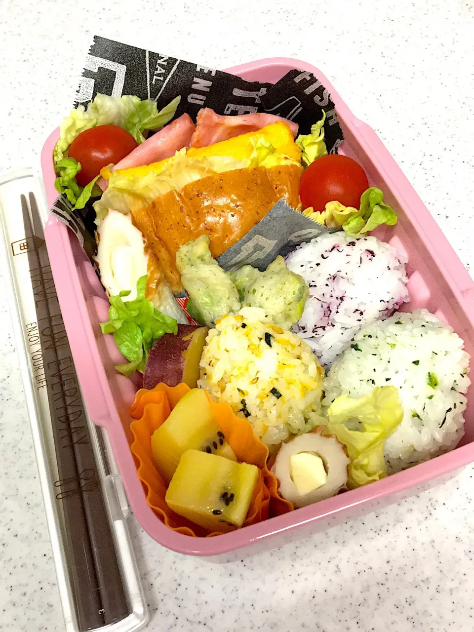 今日のお弁当 #女子高生のお弁当  #手抜き|料理嫌いなおかあさんさん