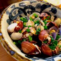 ＊あさりの酒蒸し