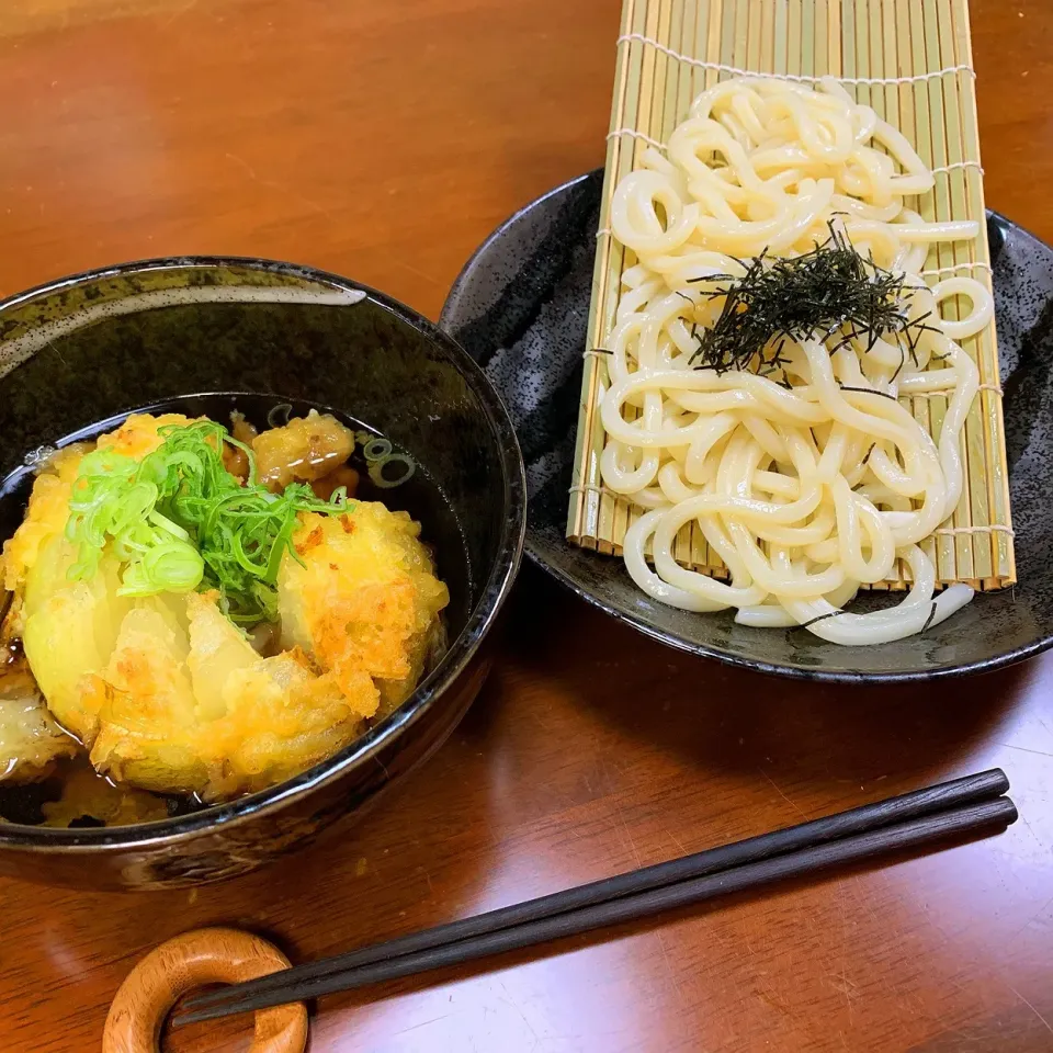 丸ごと玉ねぎうどん|たくぼんさん