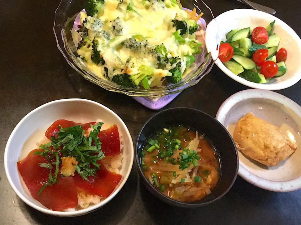 マグロの漬け丼|ふみちんさん