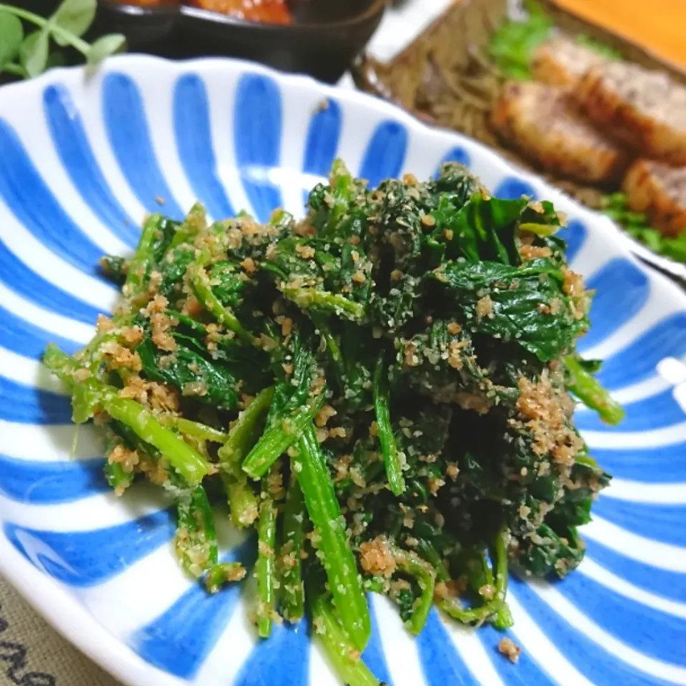 Snapdishの料理写真:は〆さんの料理 ほうれん草のごま和え|とまと🍅さん