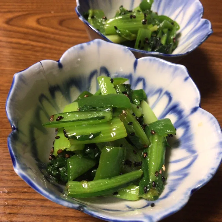 小松菜とピーマンの和え物|naoeさん