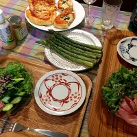 Snapdishの料理写真:アスパラエチュペ|くむさん