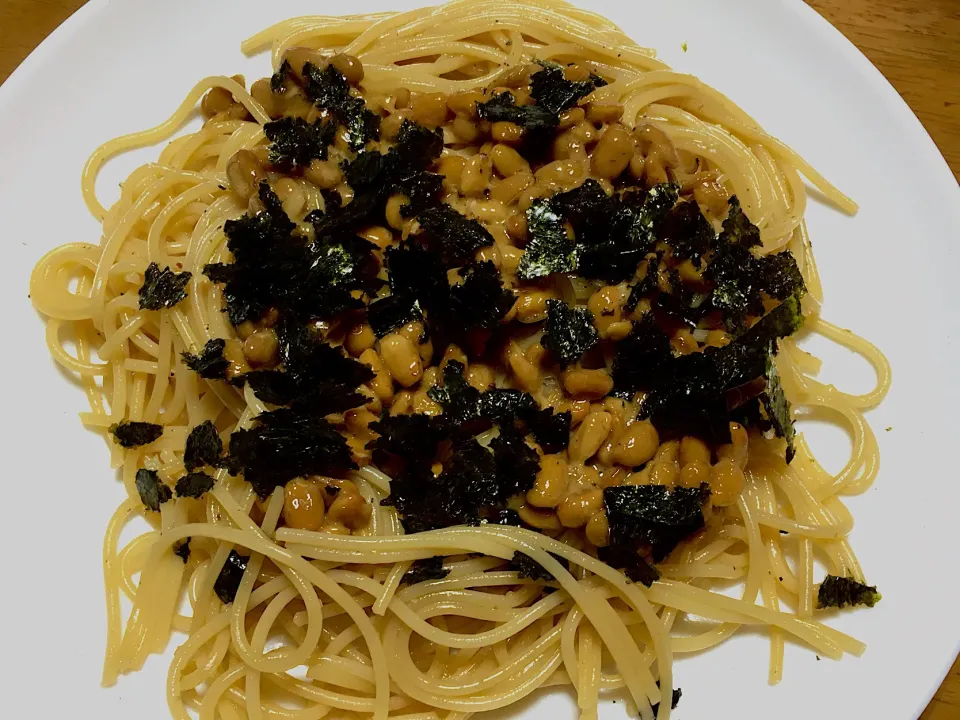 超簡単！毎日食べたい！納豆パスタ|ちほんぽさん