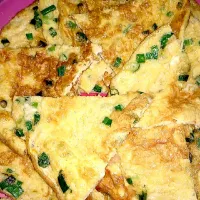 Snapdishの料理写真:telur goreng ala ibu sri|ayam geprek Salakanさん