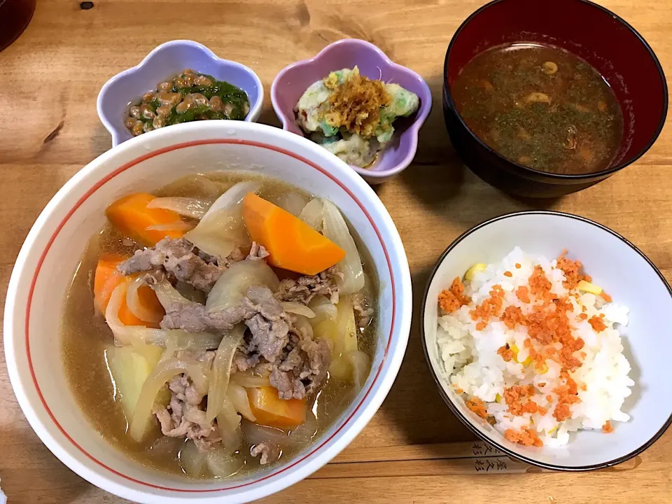 肉じゃが定食♪|かおちゃんさん