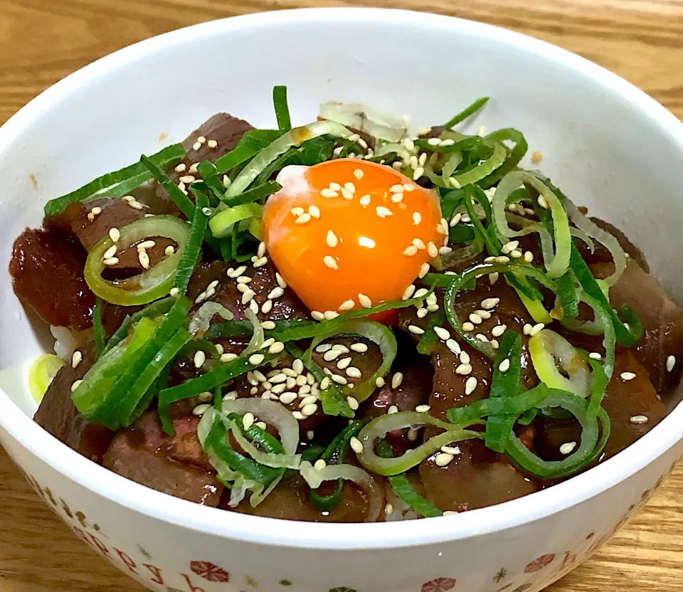 かつおのユッケ丼|まぁたんさん