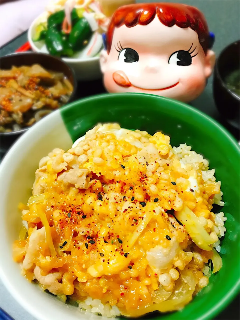 簡単・お手軽・目から鱗の♡食べればカツ丼。|ぽき。さん