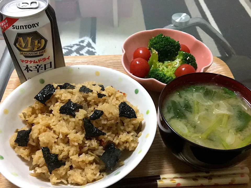 牛しぐれ煮とささがきごぼうのごはん
(無印良品)|よぉ〜さん