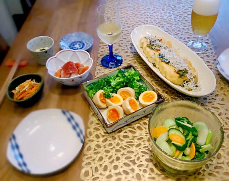 栃尾揚げのある日の食卓|古尾谷りかこさん