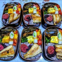 Snapdishの料理写真:平成最後のデラックス弁当|ボスママさん