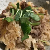 筍と牛肉のすき焼き炊き込みご飯のレシピ・作り方 | Happy Recipe（ヤマサ醤油のレシピサイト）|Miho  Watanabeさん