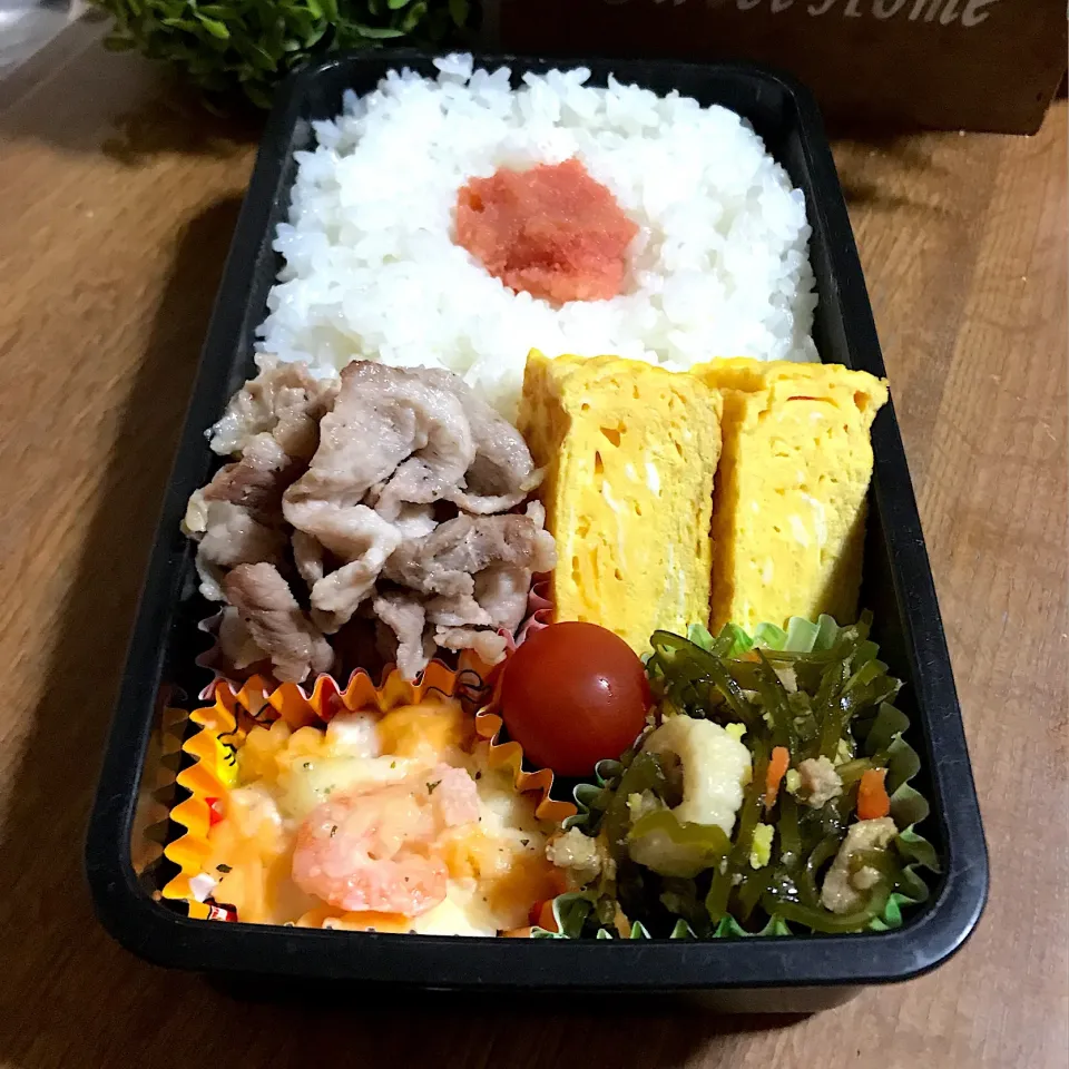 平成最後の旦那弁当♪|あやちゃんママさん