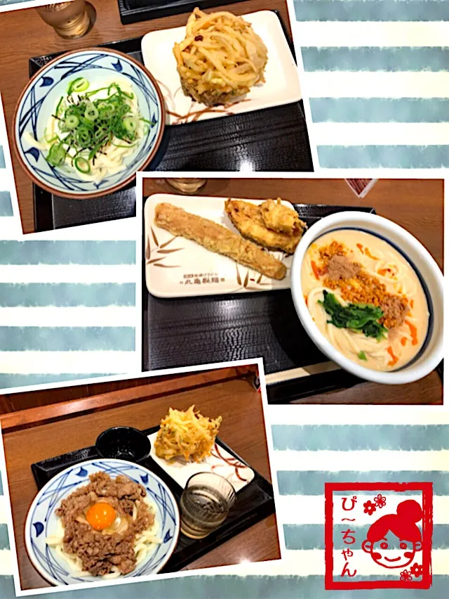 平成最後もバドミントン🏸
夕飯は丸亀製麺！！|☆ぴ〜ちゃん☆さん