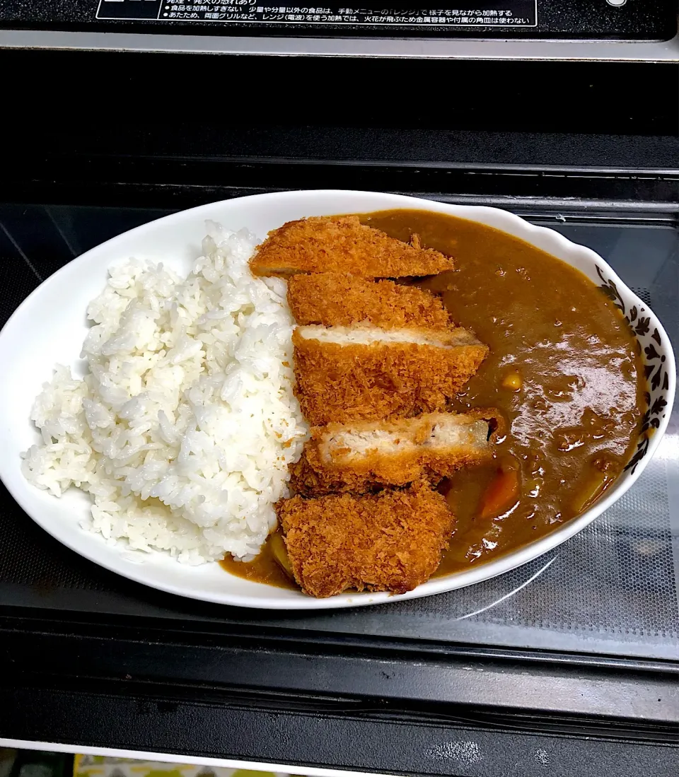 平成最後❤️カツカレー🍛|ラブリー心愛さん