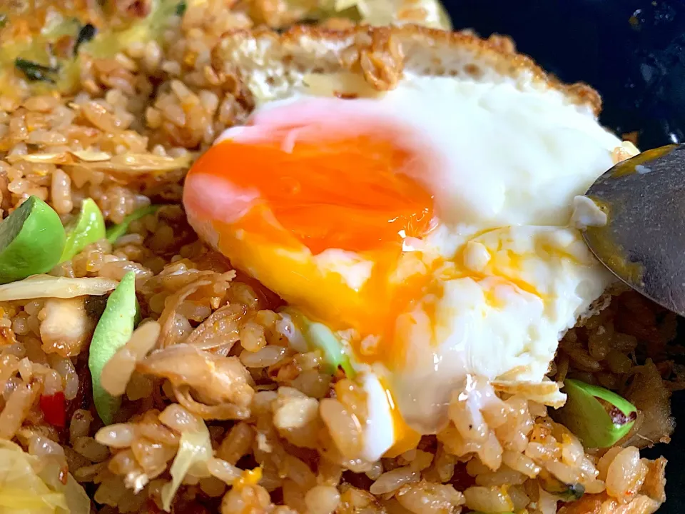 Nasi goreng pete|yeni kartikasariさん