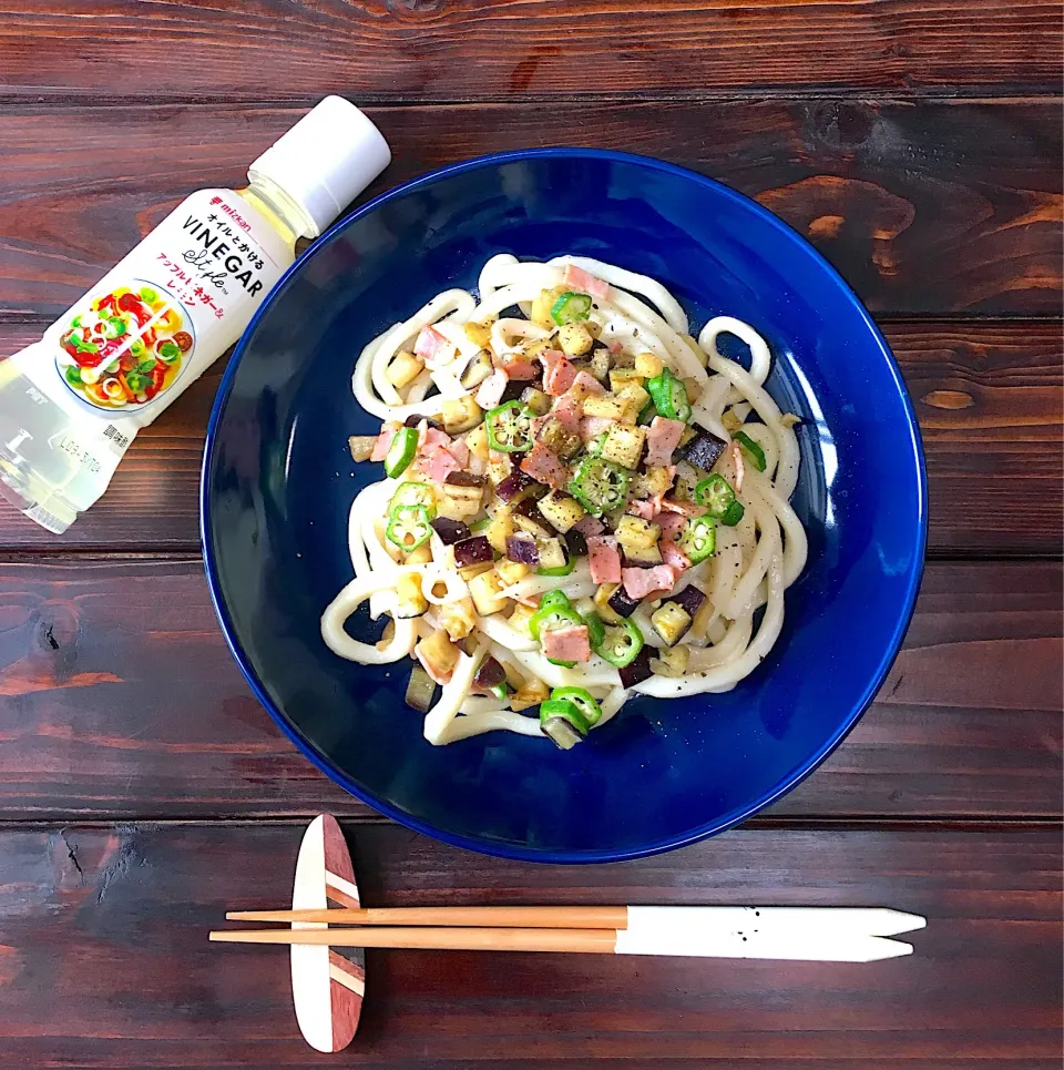 さっぱり焼きうどん☆|🌺🍍しぃちゃん(・ω・)🍍🌺さん