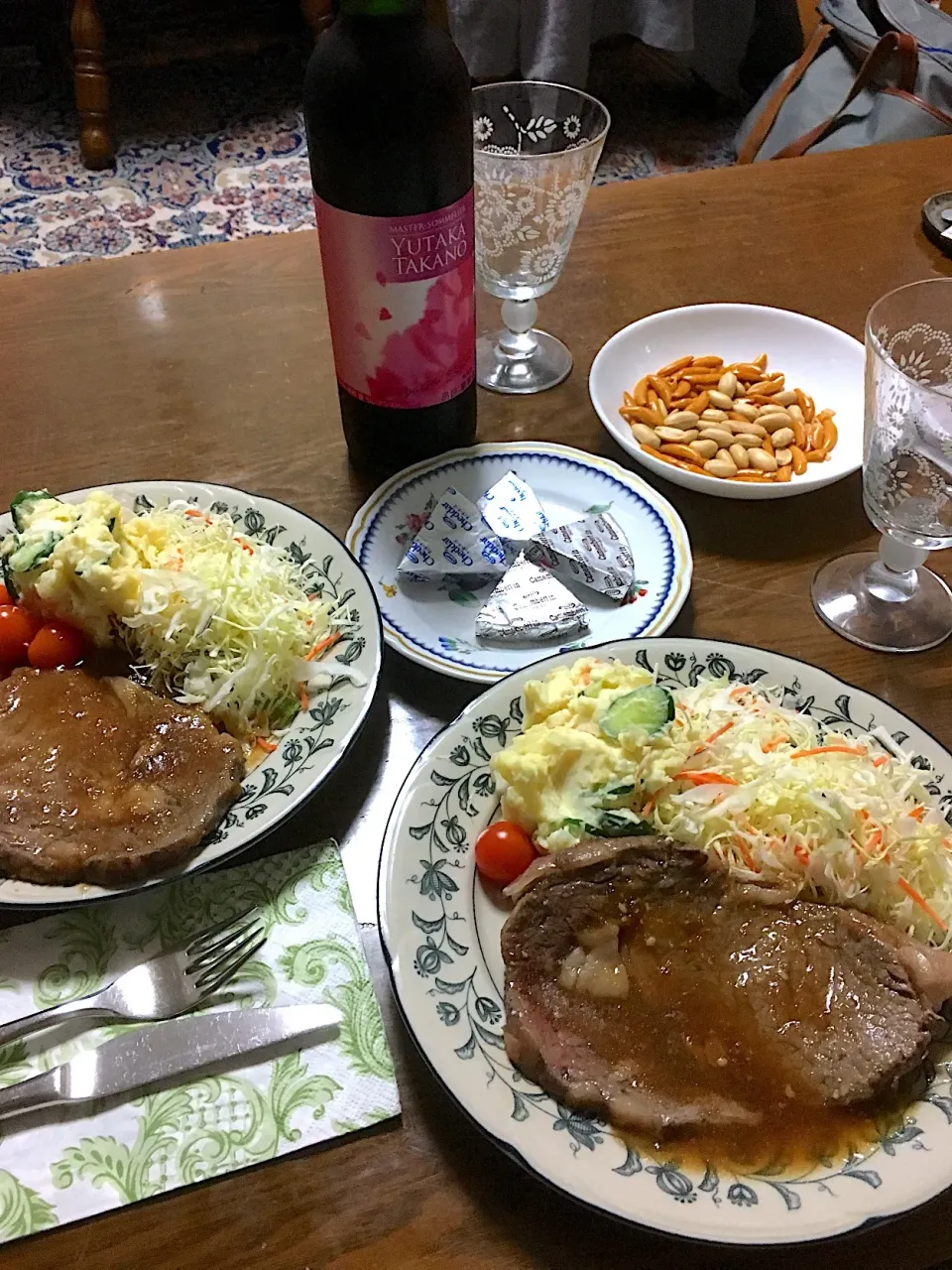 平成最後の夕食|うさママさん